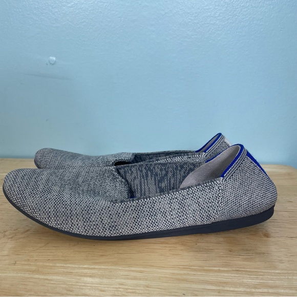 Rothy’s Women Loafer Taupe Heather Grey Blue Size 8 - Picture 4 of 8
